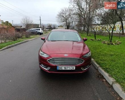 Красный Форд Фьюжн, объемом двигателя 1.5 л и пробегом 99 тыс. км за 11200 $, фото 1 на Automoto.ua