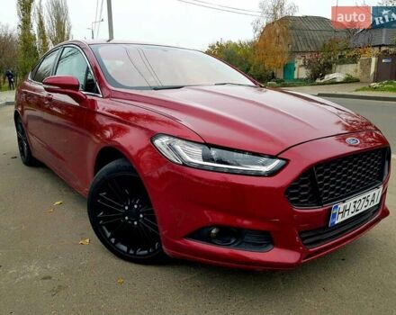 Красный Форд Фьюжн, объемом двигателя 1.49 л и пробегом 122 тыс. км за 8999 $, фото 1 на Automoto.ua