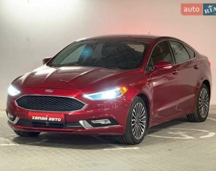 Красный Форд Фьюжн, объемом двигателя 2 л и пробегом 145 тыс. км за 14500 $, фото 1 на Automoto.ua