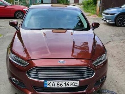 Форд Фьюжн 2016 в Киеве на Automoto.ua Красный Форд Фьюжн, объемом двигателя 2.49 л и пробегом 123 тыс. км за 10500 $, фото 1 на Automoto.ua