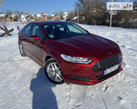 Красный Форд Фьюжн, объемом двигателя 2.5 л и пробегом 89 тыс. км за 10500 $, фото 1 на Automoto.ua