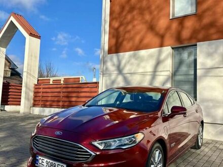 Красный Форд Фьюжн, объемом двигателя 2 л и пробегом 123 тыс. км за 14500 $, фото 1 на Automoto.ua