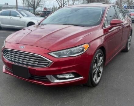 Красный Форд Фьюжн, объемом двигателя 2 л и пробегом 50 тыс. км за 4200 $, фото 1 на Automoto.ua