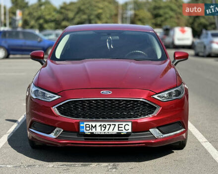 Форд Фьюжн 2017 в Сумах на Automoto.ua Красный Форд Фьюжн, объемом двигателя 1.5 л и пробегом 80 тыс. км за 13999 $, фото 1 на Automoto.ua