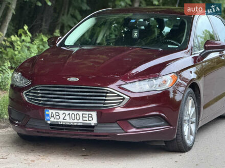 Форд Фьюжн 2017 в Могилев-Подольском на Automoto.ua Красный Форд Фьюжн, объемом двигателя 2.49 л и пробегом 175 тыс. км за 12300 $, фото 1 на Automoto.ua