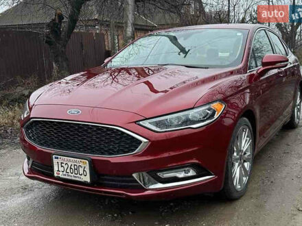 Форд Фьюжн 2017 в Кривом Роге на Automoto.ua Красный Форд Фьюжн, объемом двигателя 2 л и пробегом 17 тыс. км за 17800 $, фото 1 на Automoto.ua