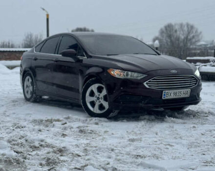 Красный Форд Фьюжн, объемом двигателя 2.5 л и пробегом 150 тыс. км за 8900 $, фото 1 на Automoto.ua