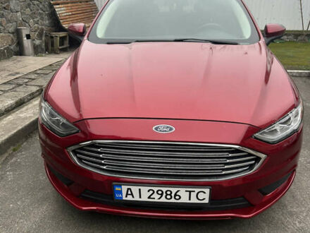 Красный Форд Фьюжн, объемом двигателя 1.5 л и пробегом 138 тыс. км за 13500 $, фото 1 на Automoto.ua