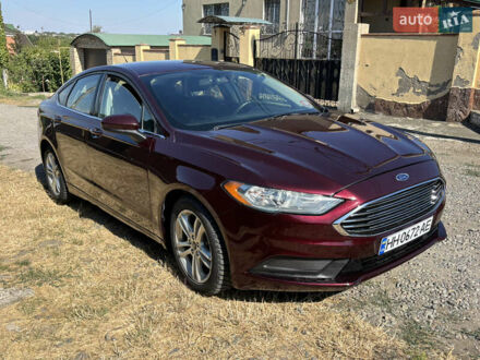 Форд Фьюжн 2018 в Южное на Automoto.ua Красный Форд Фьюжн, объемом двигателя 1.5 л и пробегом 104 тыс. км за 13990 $, фото 1 на Automoto.ua