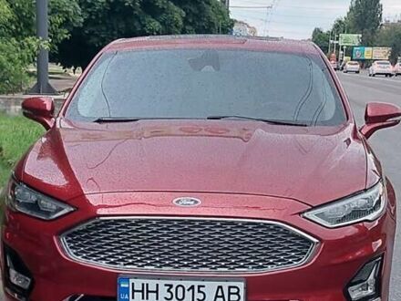 Красный Форд Фьюжн, объемом двигателя 2 л и пробегом 54 тыс. км за 21500 $, фото 1 на Automoto.ua