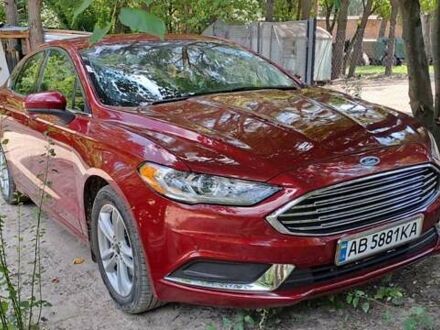 Форд Фьюжн 2018 в Виннице на Automoto.ua Красный Форд Фьюжн, объемом двигателя 2.5 л и пробегом 53 тыс. км за 18000 $, фото 1 на Automoto.ua