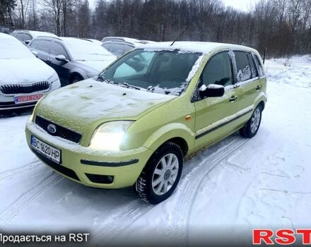 Желтый Форд Фьюжн, объемом двигателя 1.4 л и пробегом 278 тыс. км за 3800 $, фото 1 на Automoto.ua