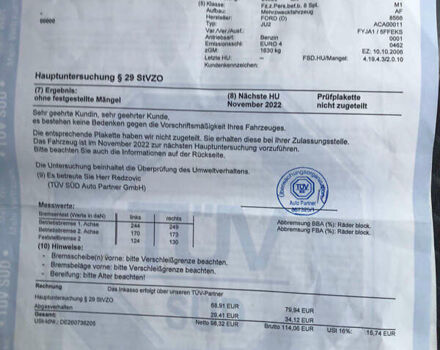 Серый Форд Фьюжн, объемом двигателя 1.6 л и пробегом 149 тыс. км за 5399 $, фото 20 на Automoto.ua