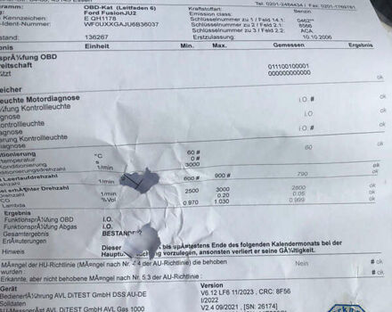 Серый Форд Фьюжн, объемом двигателя 1.6 л и пробегом 149 тыс. км за 5399 $, фото 19 на Automoto.ua