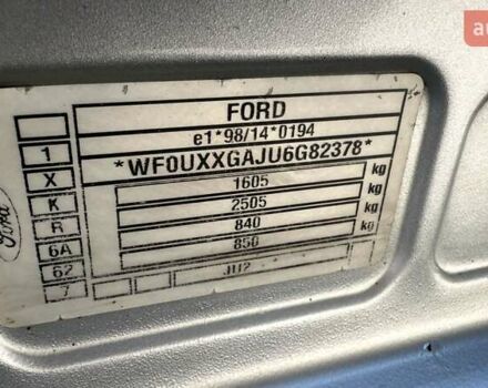 Серый Форд Фьюжн, объемом двигателя 1.4 л и пробегом 170 тыс. км за 5100 $, фото 33 на Automoto.ua