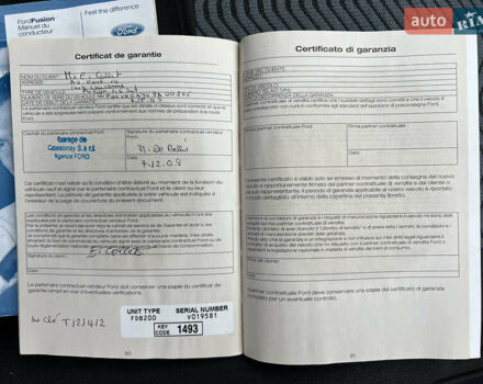 Серый Форд Фьюжн, объемом двигателя 1.6 л и пробегом 218 тыс. км за 6950 $, фото 118 на Automoto.ua