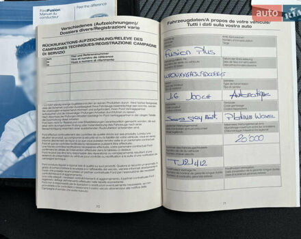 Серый Форд Фьюжн, объемом двигателя 1.6 л и пробегом 218 тыс. км за 6950 $, фото 121 на Automoto.ua