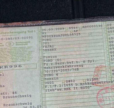 Серый Форд Фьюжн, объемом двигателя 1.4 л и пробегом 138 тыс. км за 5900 $, фото 7 на Automoto.ua