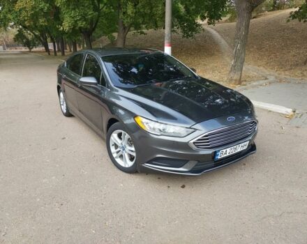 Форд Фьюжн 2017 в Кропивницком (Кировограде) на Automoto.ua Серый Форд Фьюжн, объемом двигателя 2.5 л и пробегом 97 тыс. км за 12400 $, фото 1 на Automoto.ua