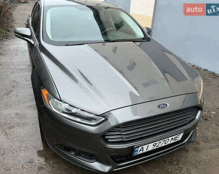 Серый Форд Фьюжн, объемом двигателя 2.49 л и пробегом 195 тыс. км за 9200 $, фото 19 на Automoto.ua