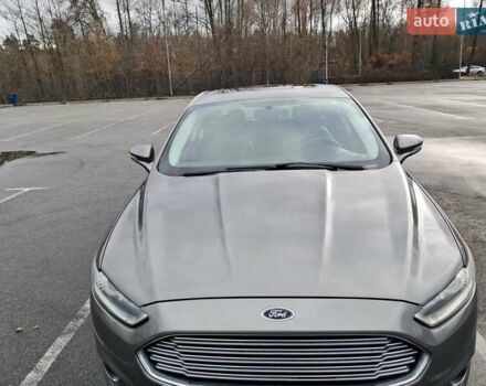 Серый Форд Фьюжн, объемом двигателя 1.6 л и пробегом 198 тыс. км за 8300 $, фото 3 на Automoto.ua
