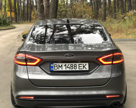 Сірий Форд Фьюжен, об'ємом двигуна 2 л та пробігом 220 тис. км за 12700 $, фото 12 на Automoto.ua