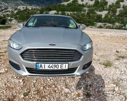 Серый Форд Фьюжн, объемом двигателя 1.6 л и пробегом 230 тыс. км за 8699 $, фото 3 на Automoto.ua