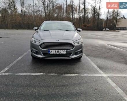 Серый Форд Фьюжн, объемом двигателя 1.6 л и пробегом 198 тыс. км за 8300 $, фото 2 на Automoto.ua