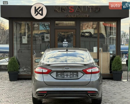 Серый Форд Фьюжн, объемом двигателя 2 л и пробегом 104 тыс. км за 10800 $, фото 8 на Automoto.ua