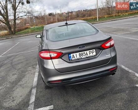 Серый Форд Фьюжн, объемом двигателя 1.6 л и пробегом 198 тыс. км за 8300 $, фото 8 на Automoto.ua