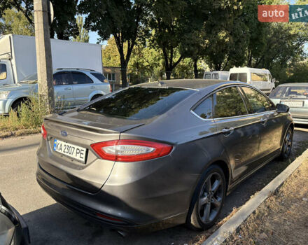 Серый Форд Фьюжн, объемом двигателя 1.6 л и пробегом 156 тыс. км за 9500 $, фото 3 на Automoto.ua