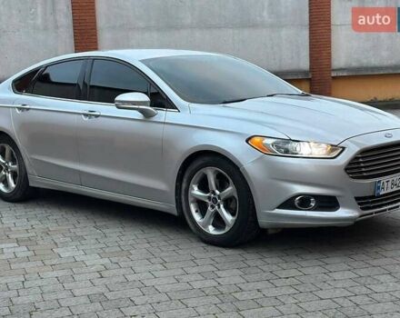 Серый Форд Фьюжн, объемом двигателя 1.6 л и пробегом 255 тыс. км за 8499 $, фото 1 на Automoto.ua