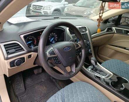 Серый Форд Фьюжн, объемом двигателя 1.5 л и пробегом 283 тыс. км за 8490 $, фото 13 на Automoto.ua