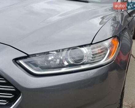 Серый Форд Фьюжн, объемом двигателя 1.5 л и пробегом 283 тыс. км за 8490 $, фото 11 на Automoto.ua