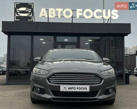 Форд Фьюжен 2014 у Києві на Automoto.ua Сірий Форд Фьюжен, об'ємом двигуна 2.49 л та пробігом 230 тис. км за 8490 $, фото 2 на Automoto.ua