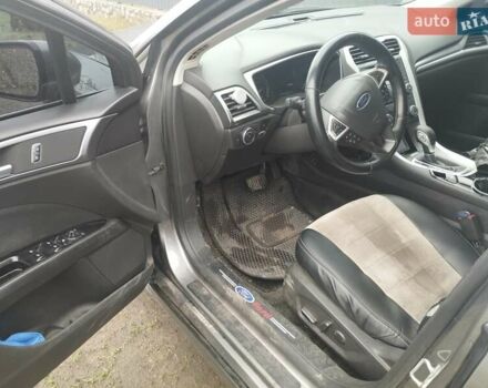 Форд Фьюжн 2014 в Кропивницком (Кировограде) на Automoto.ua Серый Форд Фьюжн, объемом двигателя 2.49 л и пробегом 136 тыс. км за 10000 $, фото 13 на Automoto.ua