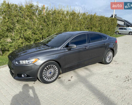 Серый Форд Фьюжн, объемом двигателя 2 л и пробегом 209 тыс. км за 13500 $, фото 1 на Automoto.ua