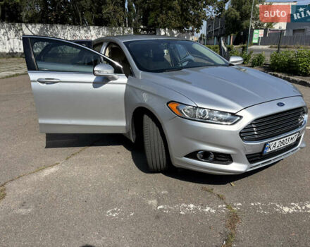 Серый Форд Фьюжн, объемом двигателя 2 л и пробегом 218 тыс. км за 9850 $, фото 12 на Automoto.ua