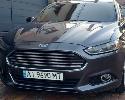 Форд Фьюжн 2014 в Белой Церкве на Automoto.ua Серый Форд Фьюжн, объемом двигателя 2.5 л и пробегом 262 тыс. км за 10300 $, фото 10 на Automoto.ua