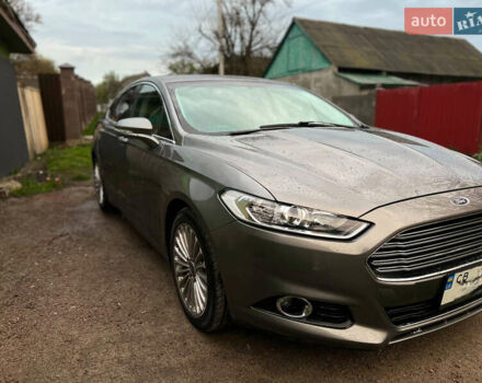 Серый Форд Фьюжн, объемом двигателя 2 л и пробегом 193 тыс. км за 8900 $, фото 2 на Automoto.ua