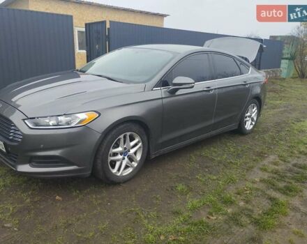 Форд Фьюжн 2014 в Кропивницком (Кировограде) на Automoto.ua Серый Форд Фьюжн, объемом двигателя 2.49 л и пробегом 136 тыс. км за 10000 $, фото 3 на Automoto.ua