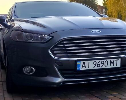 Форд Фьюжн 2014 в Белой Церкве на Automoto.ua Серый Форд Фьюжн, объемом двигателя 2.5 л и пробегом 262 тыс. км за 10300 $, фото 1 на Automoto.ua