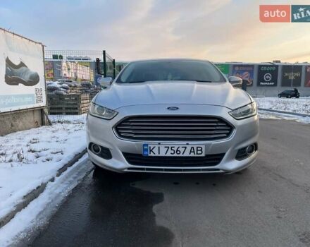 Форд Фьюжн 2014 в Полтаве на Automoto.ua Серый Форд Фьюжн, объемом двигателя 2 л и пробегом 235 тыс. км за 10499 $, фото 3 на Automoto.ua