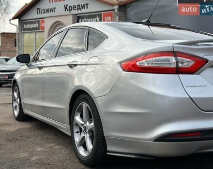 Серый Форд Фьюжн, объемом двигателя 1.5 л и пробегом 205 тыс. км за 8490 $, фото 11 на Automoto.ua
