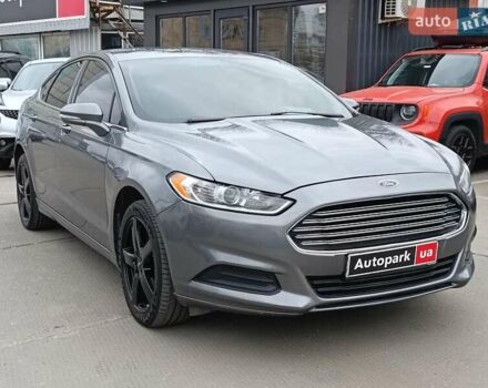 Серый Форд Фьюжн, объемом двигателя 1.5 л и пробегом 283 тыс. км за 8490 $, фото 2 на Automoto.ua