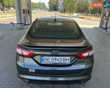 Форд Фьюжн 2015 в Николаеве на Automoto.ua Серый Форд Фьюжн, объемом двигателя 2 л и пробегом 208 тыс. км за 10900 $, фото 10 на Automoto.ua