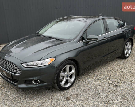 Серый Форд Фьюжн, объемом двигателя 1.5 л и пробегом 96 тыс. км за 10500 $, фото 2 на Automoto.ua