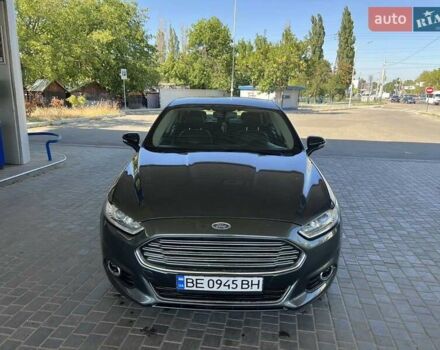 Форд Фьюжн 2015 в Николаеве на Automoto.ua Серый Форд Фьюжн, объемом двигателя 2 л и пробегом 208 тыс. км за 10900 $, фото 1 на Automoto.ua