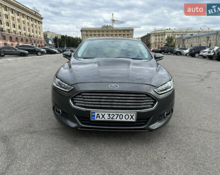 Серый Форд Фьюжн, объемом двигателя 2 л и пробегом 129 тыс. км за 11200 $, фото 6 на Automoto.ua