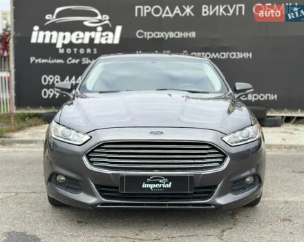 Форд Фьюжн 2015 в Харькове на Automoto.ua Серый Форд Фьюжн, объемом двигателя 2 л и пробегом 255 тыс. км за 10999 $, фото 1 на Automoto.ua
